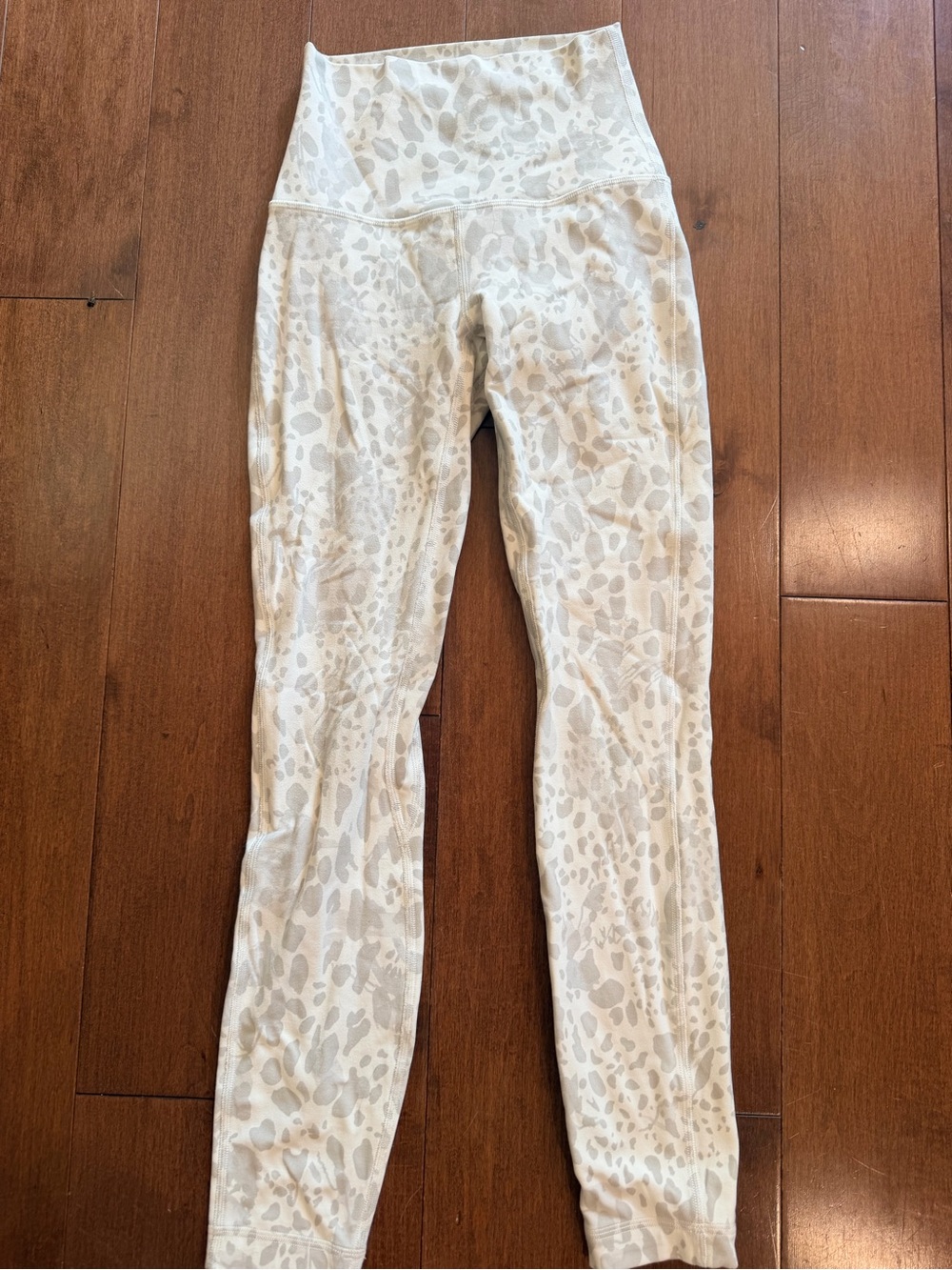 lululemon athletica High-Rise Cream Leopard Print Leggings
